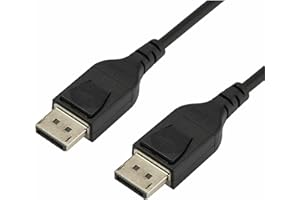 StarTech.com 2m VESA Certified DisplayPort 1.4 Cable - 8K 60Hz HBR3 HDR - 6ft Super UHD DisplayPort to DisplayPort Monitor Co