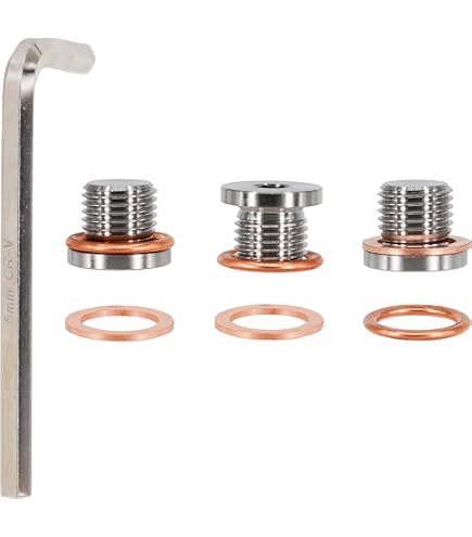 Oil Drain Plug Bit (1/4 Drive, Metalnerd) T10549 by Metalnerd | Europa