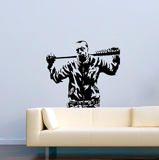 Amazon Com Cool The Walking Dead Movie Vinyl Wall Decals Negan