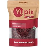 Yupik Organic Dark Red Kidney Beans, 2.2 lb (35.3 oz), Non-GMO, Vegan &amp; Gluten-Free, USDA Certified, Kosher, Dried Legumes, High in Fiber &amp; Protein, Perfect for Soups, Salads &amp; Chili