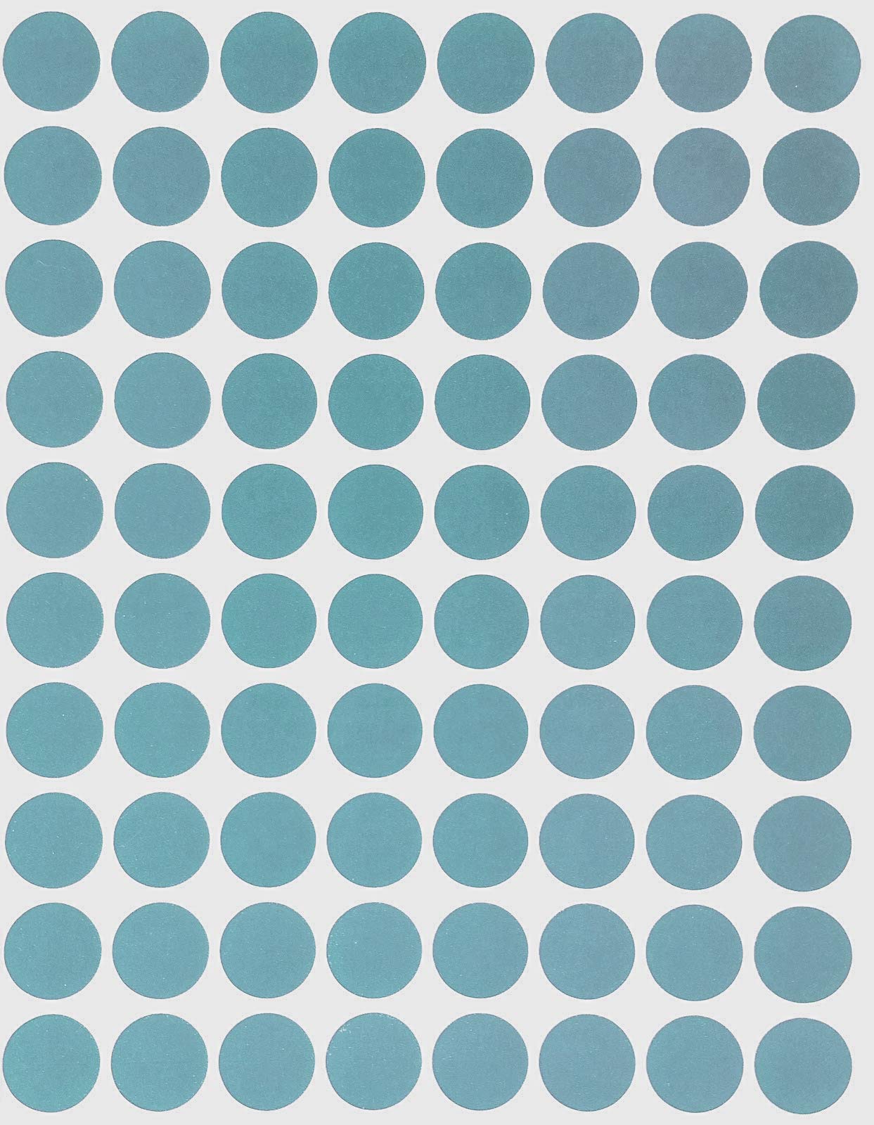 Royal Green (13MM) Light Blue Color Coding Labels for Inventory and Labeling 1.3 CM Circle Dot Stickers 1200 Pack