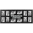 Prinz 12-Opening Memories Collage Wall Decor Picture Frame 36'' X 15.5'', Black