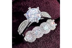 1pc Sparkling Women's Couple's Ring, Wedding Engagement Party Jewelry, Valentine's Day Gift