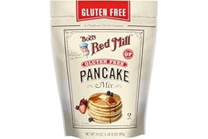 Bobs Red Mill Pancake and Waffle Mix, Gluten Free, 680 g (Pack of 1) Package May Vary