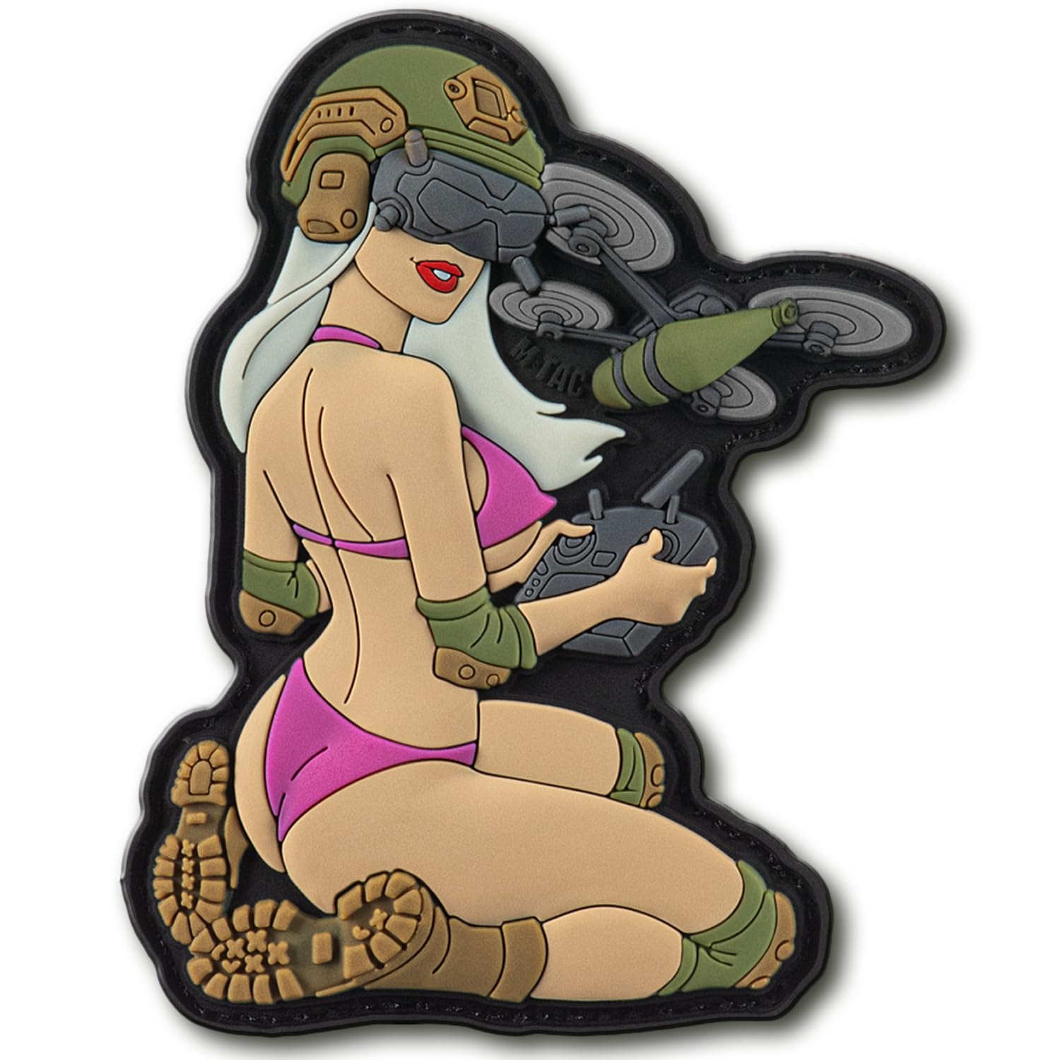 M-Tac Morale Patch Tactical Girl - PVC Tactical