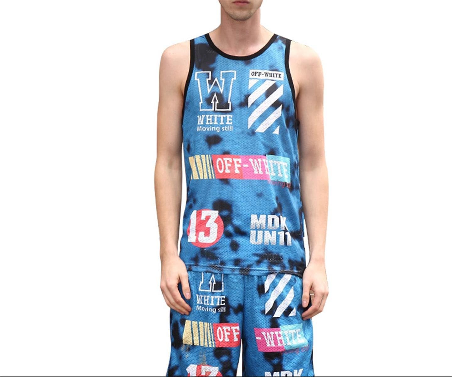 off white basketball jersey