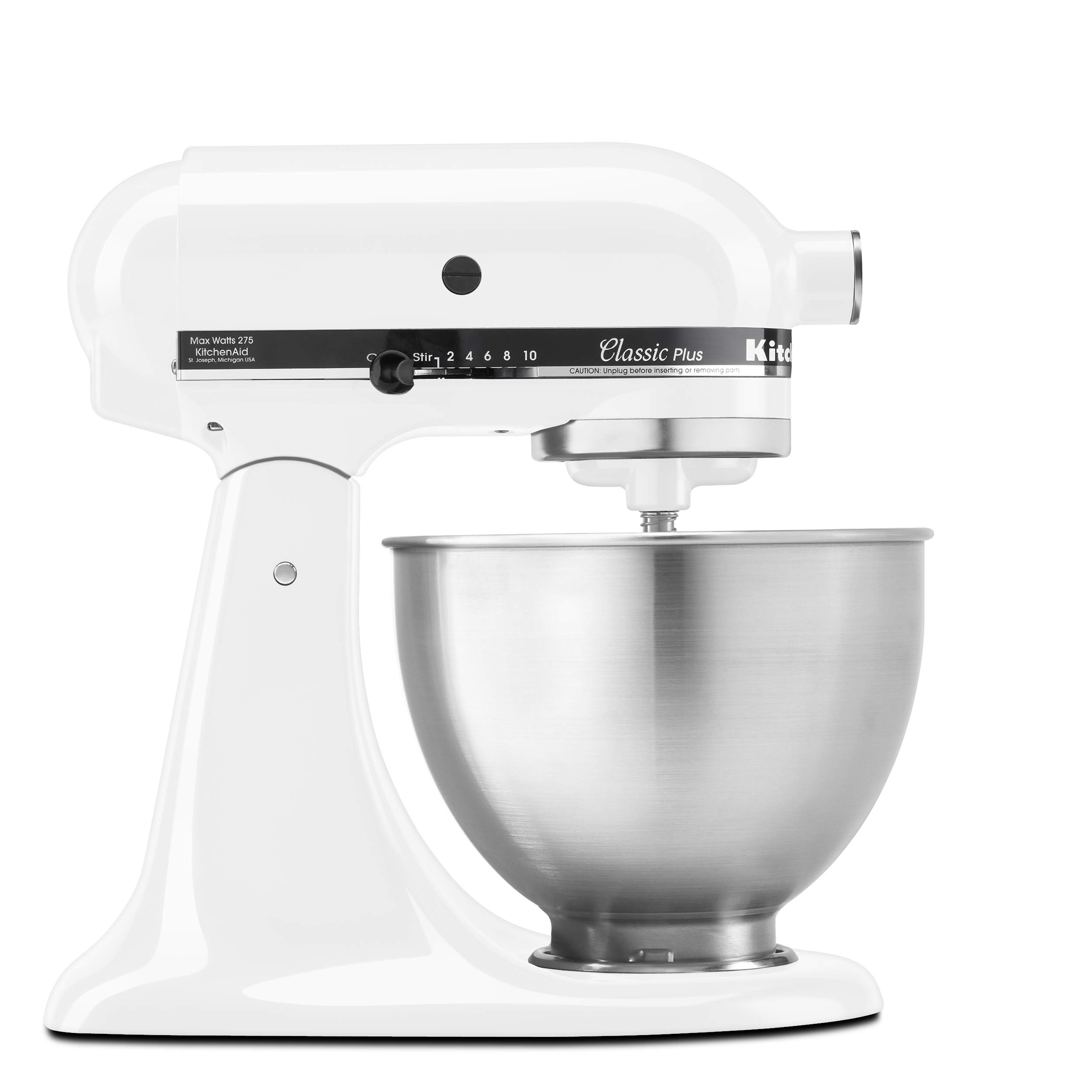 KitchenAid KSM75WH Stand Mixer, 4.5 Qt, White Buy Online in United