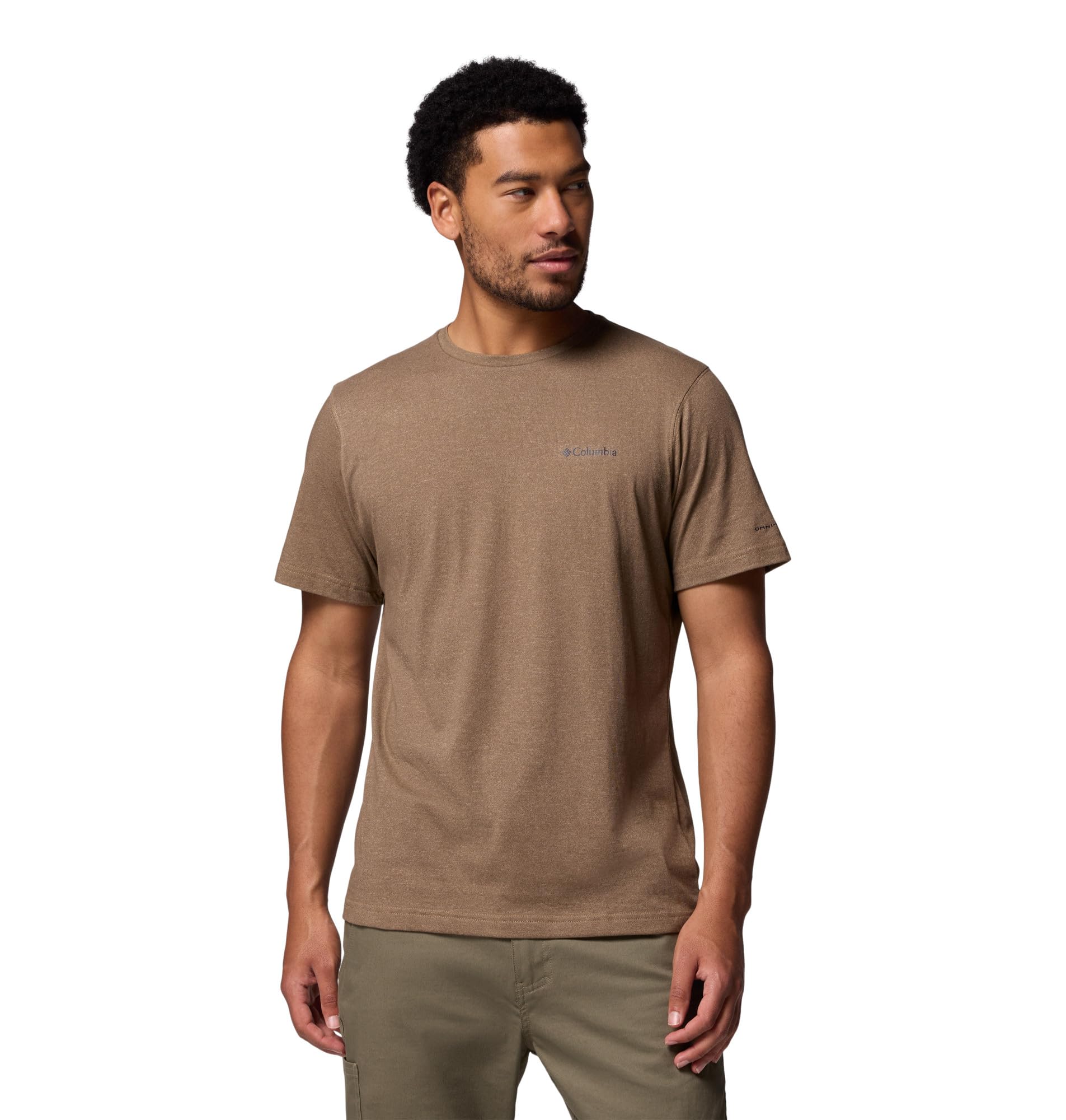 Columbia Men's Thistletown Hills Short Sleeve T-Shirt, Delta Heather, 2X Image