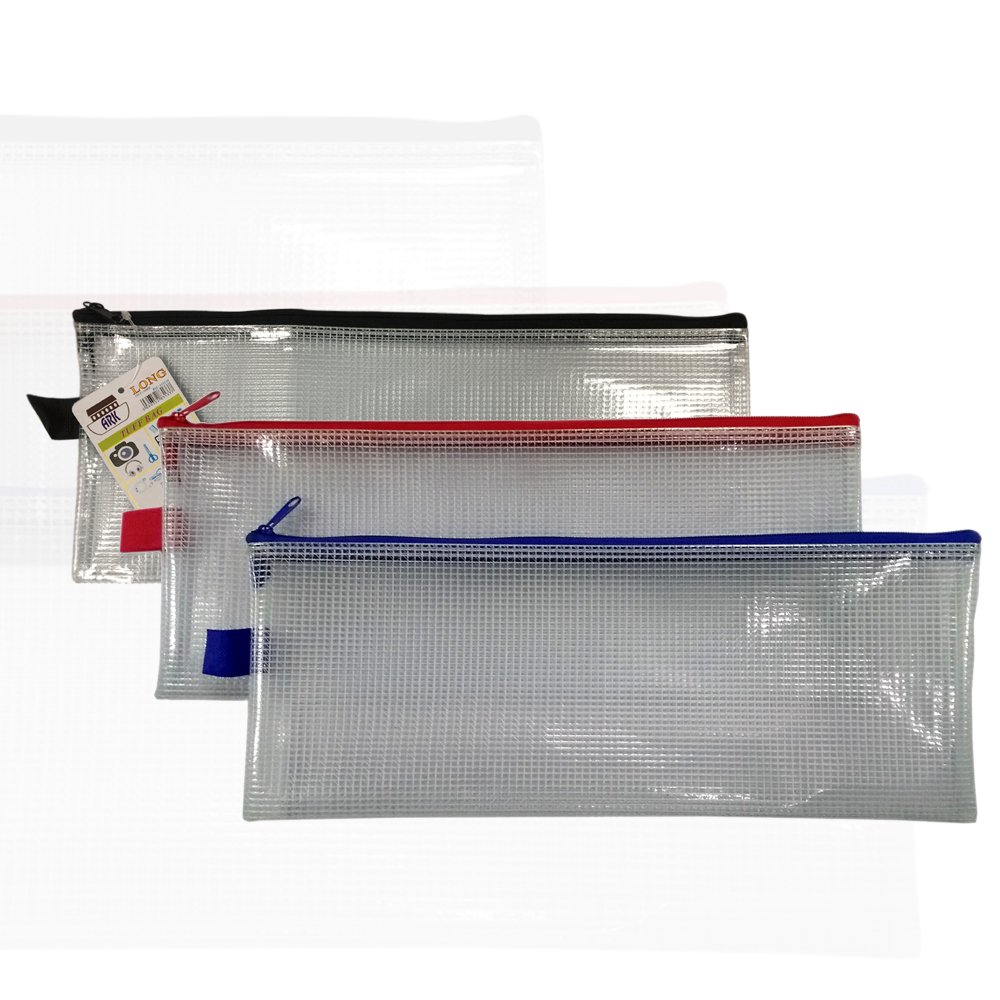 Ark Tuff Bag 33cm x 13cm School Pencil Case Waterproof Storage Strong Pencil Pen Case Zip Wallet …Single