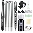 Dragonhawk Hank Poke & Stick Tattoo Kit Beginner Hand Home Tattoo Supply Kits Ink Needles Complete Set Stick DD-SZ
