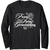 The Devil Wears Prada Florals? for Spring? Groundbreaking Long Sleeve T-Shirt