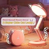 One Fire Pink Lamp 3600mAh Dimmable USB Rechargeable Kids Reading Light view 2