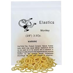 100 Pack Orthodontic Elastics Dental Rubber Bands