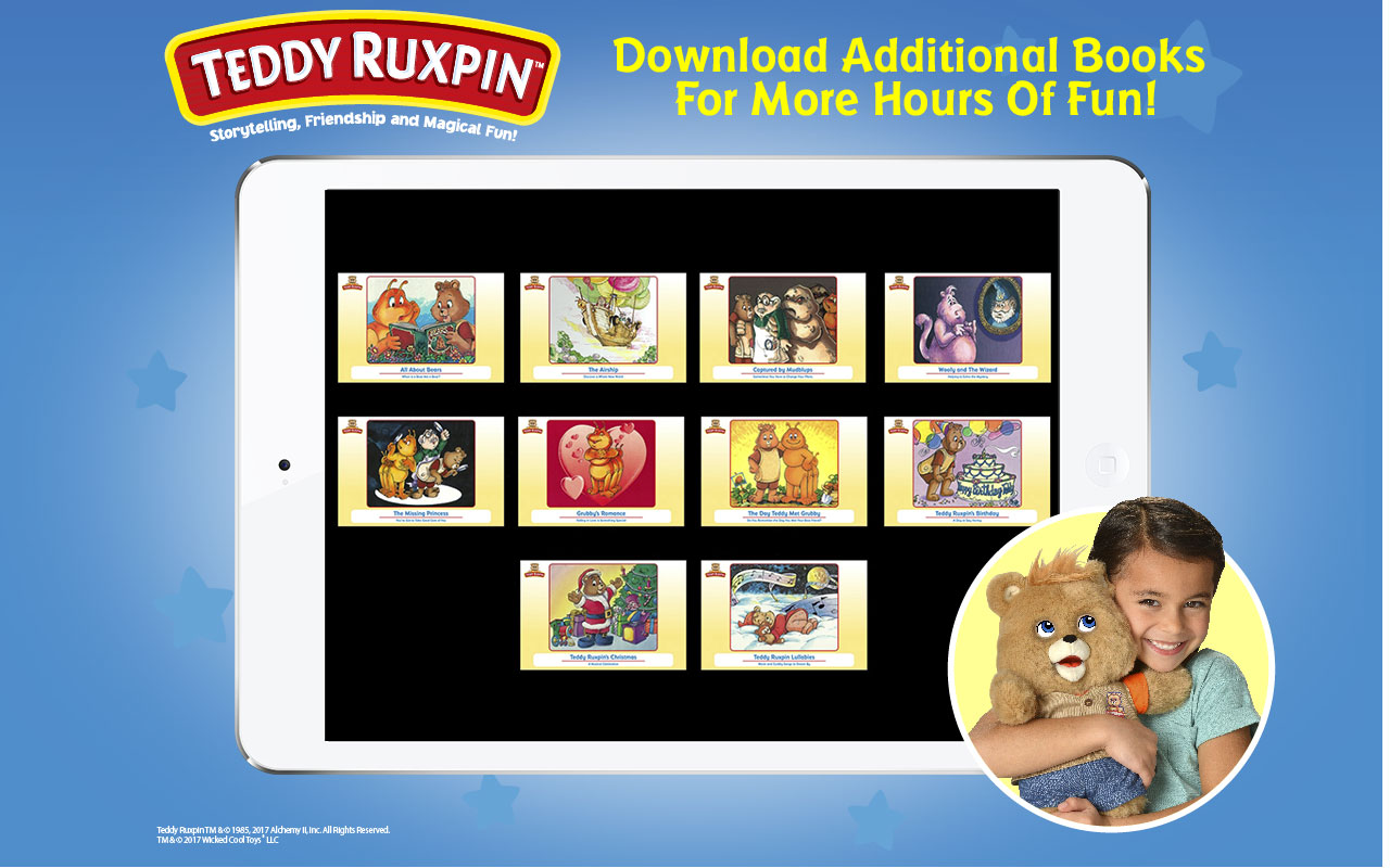 teddy ruxpin app
