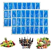 SportEmblema Reusable Ice Pack for Cooler - 2 Pack Large Ice Blanket, Easy to Cut Ice Sheet for Lunch Box/Bag, 14.76"x10.43" Long Lasting Freeze Ice Packs for Meal Prep, Non-Toxic BPA Free