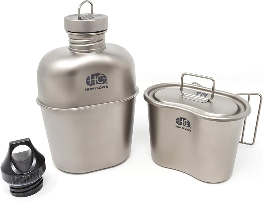 Amazon Co Jp ヘビーカバー Usgiスタイル ミリタリー チタン 水筒 ウォーターボトル汚れキット Diy 工具 ガーデン