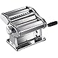 Marcato Atlas 150 Pasta Machine, Made in Italy, Includes Cutter, Hand Crank, and Instructions, 150 mm, Stainless Steel
