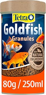 Tetra Goldfish Fish Food Granules Complete Food for Small Goldfish 80 g