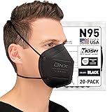 AccuMed BNX N95 Mask Black NIOSH Certified MADE IN