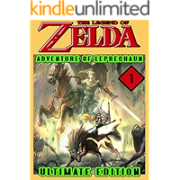 Zelda Adventure Of Leprechaun: Volume 1 - Zelda Graphic Action Fantasy Novel For kids Manga book cover Zelda Adventure Of Leprechaun: Volume 1 - Zelda Graphic Action Fantasy Novel For kids Manga book cover