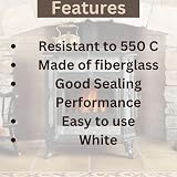 Vitcas 6mm 2m Black Stove Fire Rope Gasket Sealing Jointing view 6