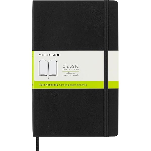 Moleskine Classic Notebook, Extra Large, Squared, Black, Soft