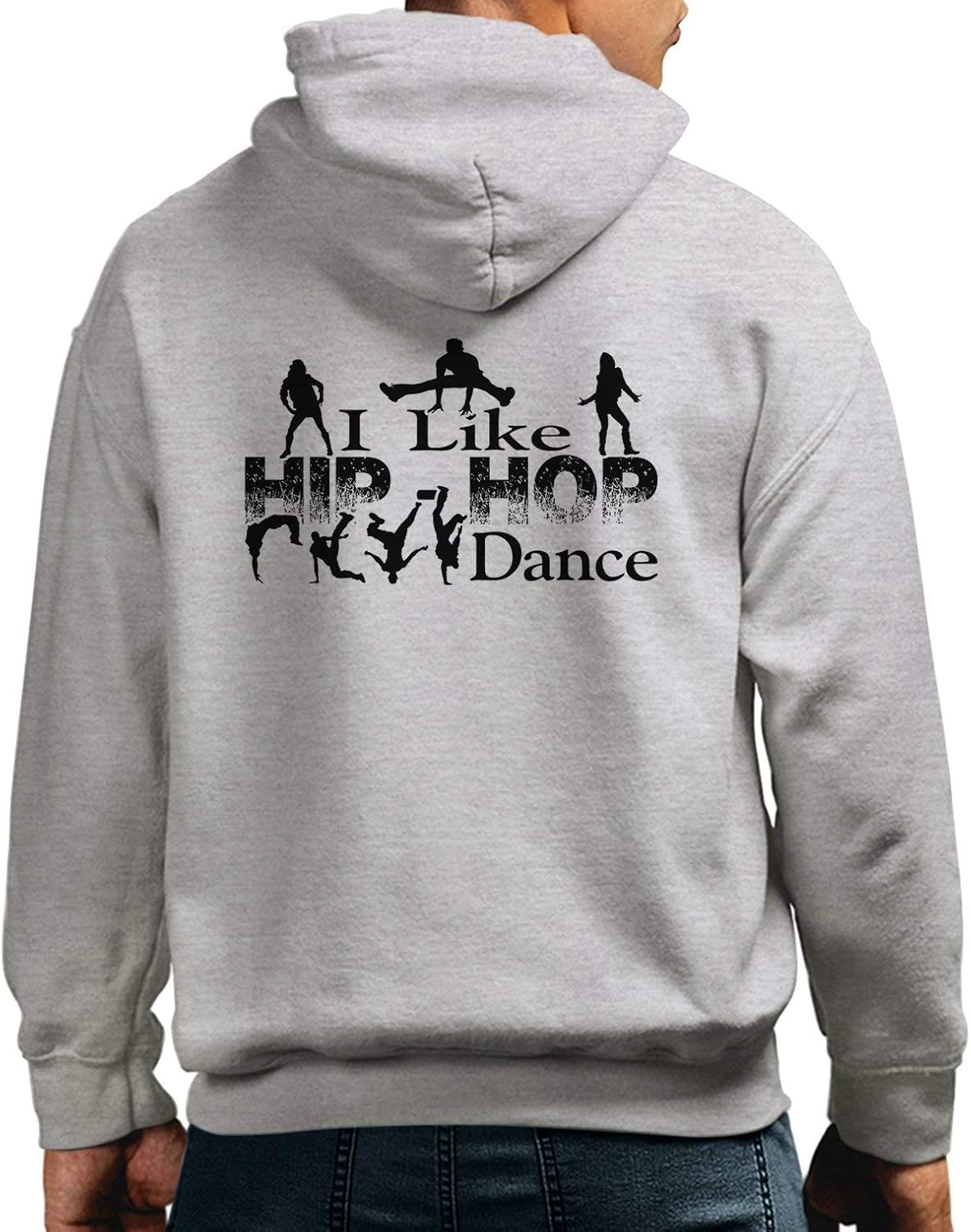 I Like Hip Hop Dance Womens Hoodie, Funny Hip Hop Mens