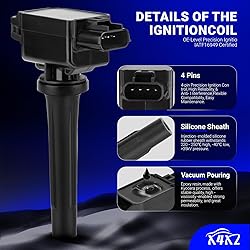 UF656 Ignition Coil & 93501 Double Iridium Spark