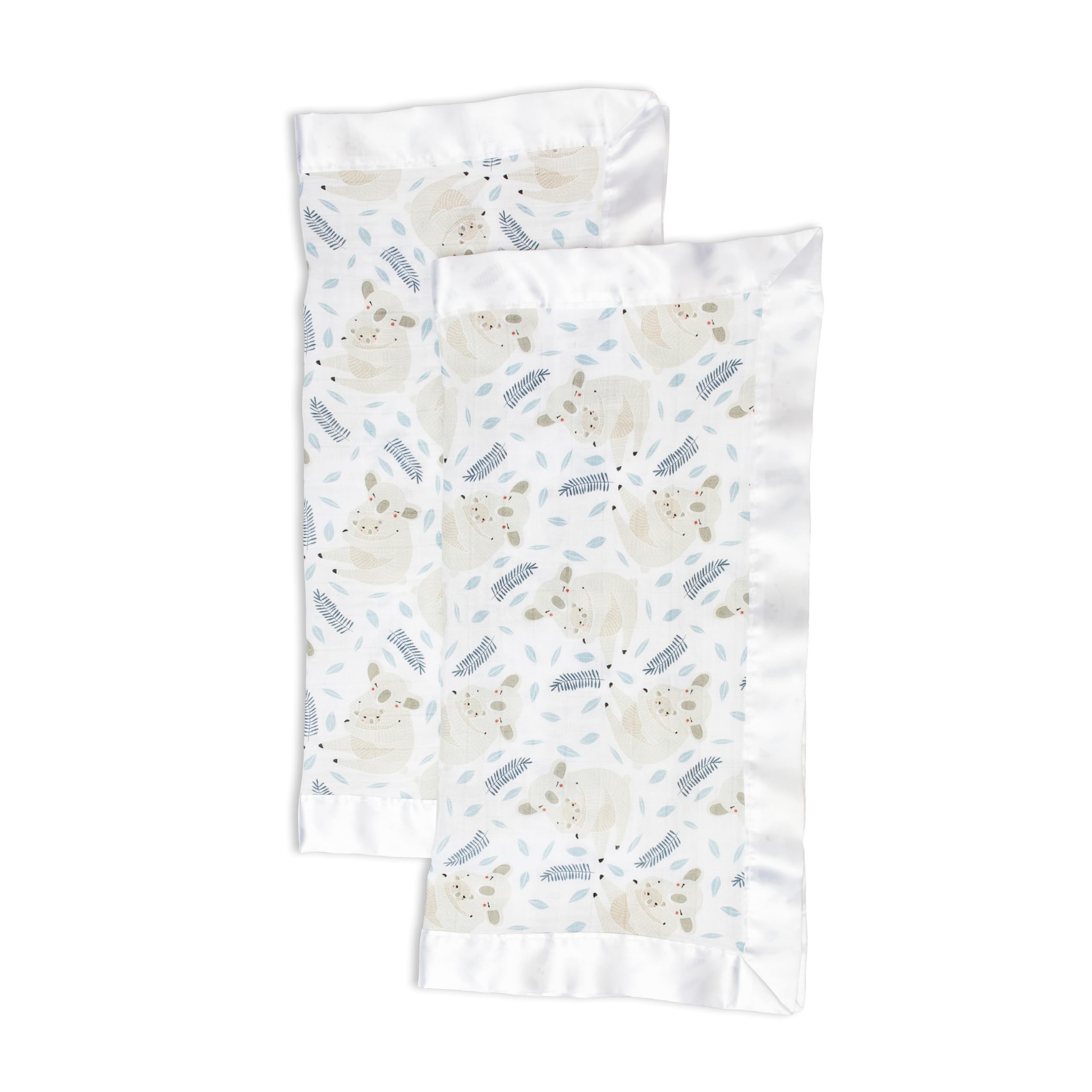 Lulujo Muslin Security Blanket | Pack of 2 (Koala)