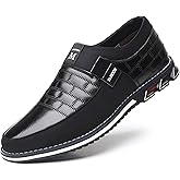 COSIDRAM Mens Casual Shoes Sneakers Loafers Comfort Walking Shoes for Male Business Work Office Dress