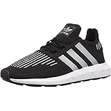 adidas swift run black and silver