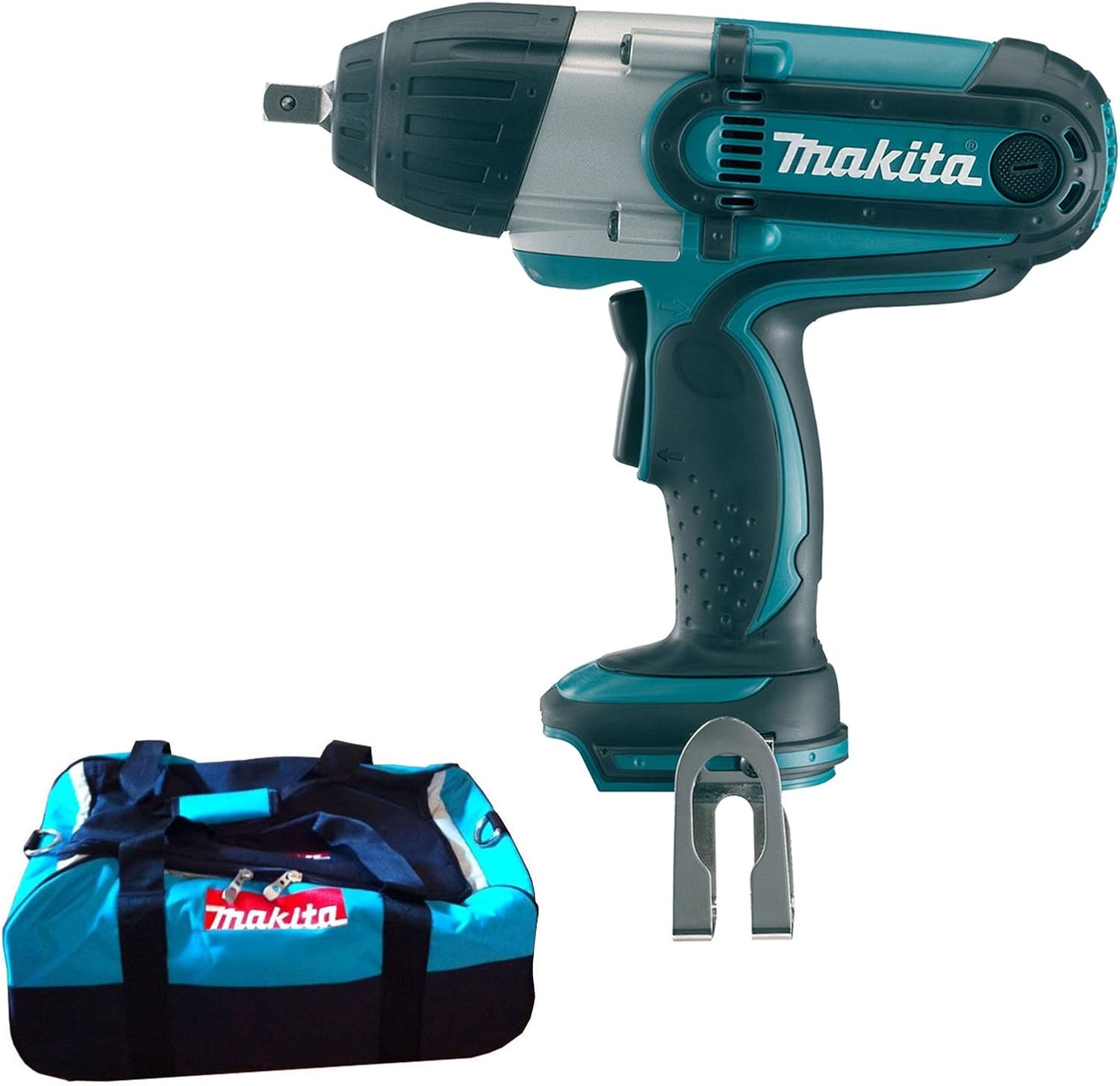 MAKITA 18V LXT DTW450 DTW450Z DTW450RFE IMPACT WRENCH AND 4 PIECE BAG