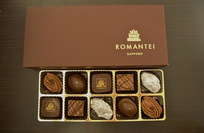 Amazon 札幌ろまん亭 プラリネショコラ10個入とプラリネショコラ4個入 セット 札幌ろまん亭 チョコレートトリュフ 通販