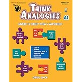 Think Analogies A1 Workbook - Learning to Connect Words and Relationships (Grades 3-5)