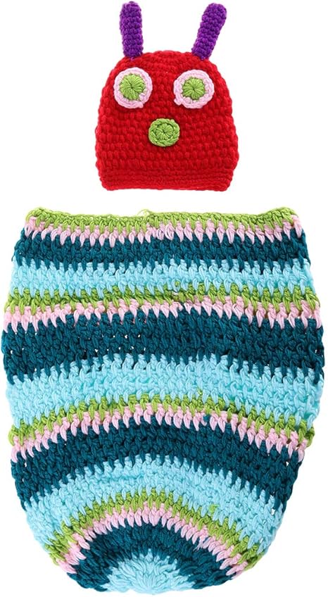 caterpillar beanie hat