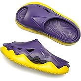 Ceroiress Men's Slip on Clogs EVA Slides Hollow Sandals Shoes Slippers Indoor Outdoor