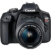 Canon EOS Rebel T7 DSLR Camera with 18-55mm Lens | Built-in Wi-Fi | 24.1 MP CMOS Sensor | DIGIC 4+ Image Processor and Full H