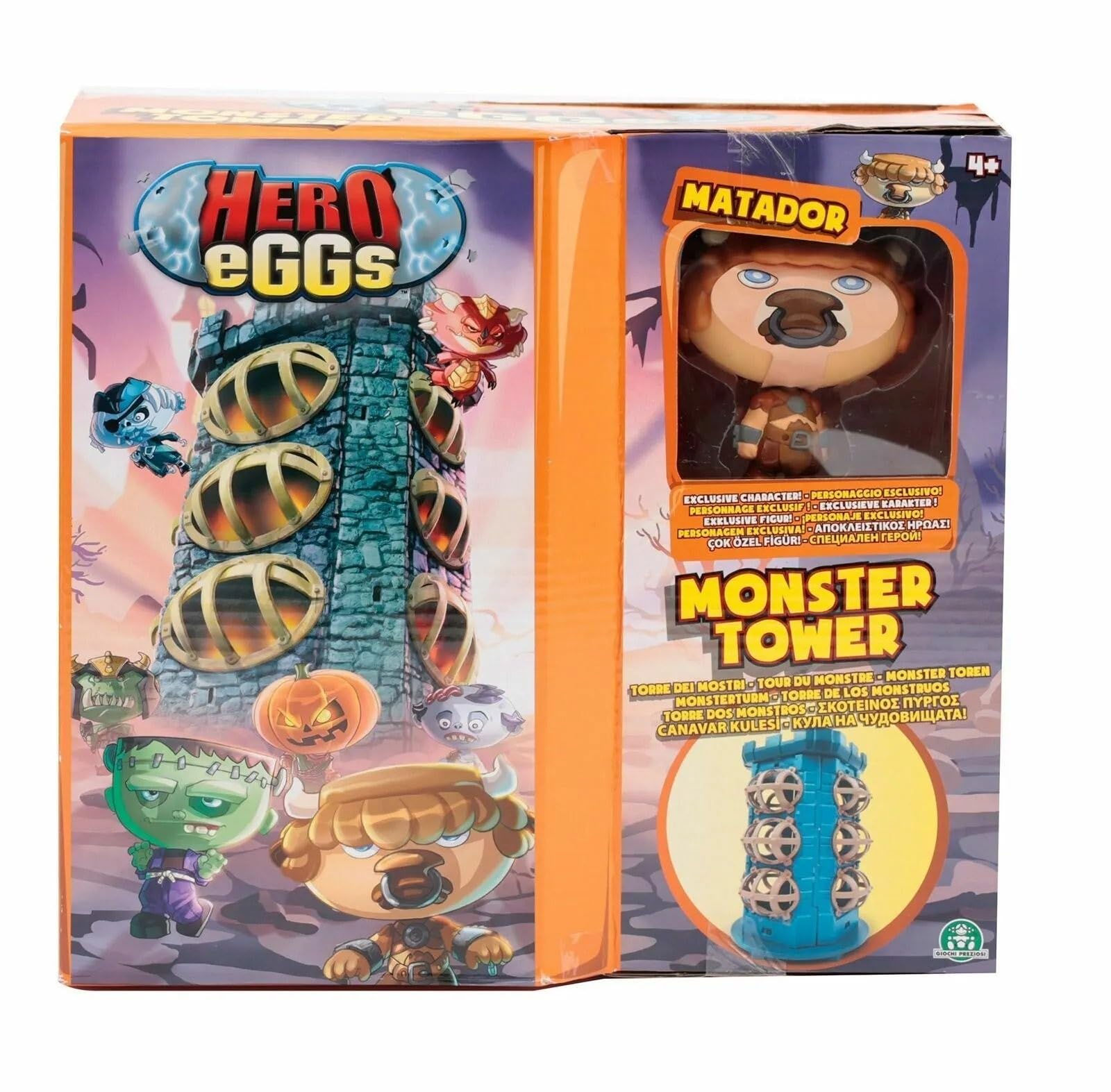 Mega Headz HEW04011 "Monsters Tower Playset" Figure and Playset