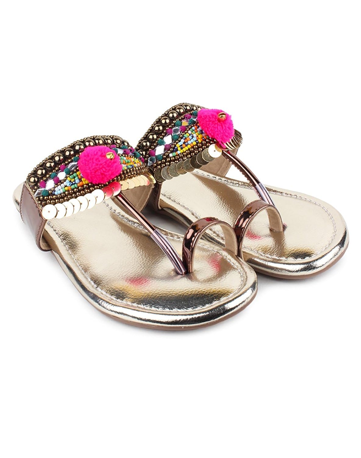 do bhai synthetic metro flat sandal for women