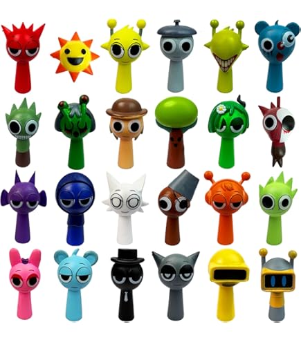 ⭐️希少⭐️KAN　SPUNKY CLUB コレクション 1-6巻セット Amazon.com: JIENSA Sprunky Action Figures Mystery Box, Sprunky