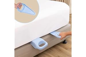 FeelAtHome Bed LIFTucker - 2in1 Bed Maker - Mattress Lifter & Bed Sheet Tucker Tool - Lift & Hold The Mattress While Changing Sheets - Tucks Fitted & Flat Bed Sheets - Bed Tucker Tool - Bed Lifter