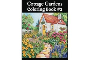 Cottage Garden Coloring Book: Volume #2