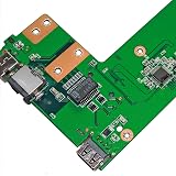 Gintai USB DC Jack Board for Asus K52 K52J K52JR K52JC K52DR X52F K52F Power view 4