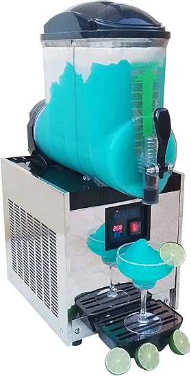BRAVO ITALIA, 1 Bowl Margarita Machine 3.2 gallons bowl, 50 CUPS, COMMERCIAL GRADE MACHINE