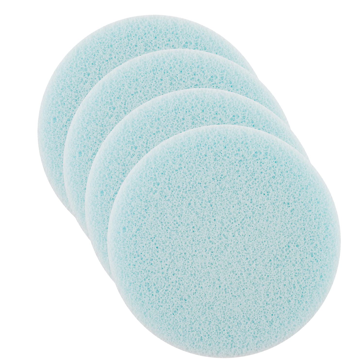 4 Pcs/Set Stamp Scrubber,Stamp Cleaning Sponge,Ink Removing Tool for Applicable to Stamp Cleaning Cloth Stamps Rubber Stamps,Stamp Positioners and Craft Supplies Tool （Light Blue） — image 1