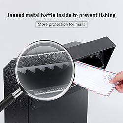 xydled Heavy Duty Mail Box with Key