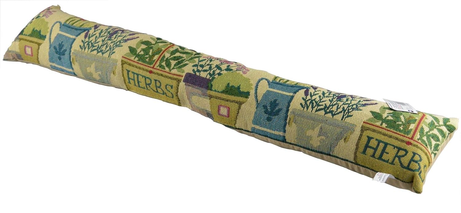 Draught Excluder Cushion Door Patterned Fabric Home Draught Stopper