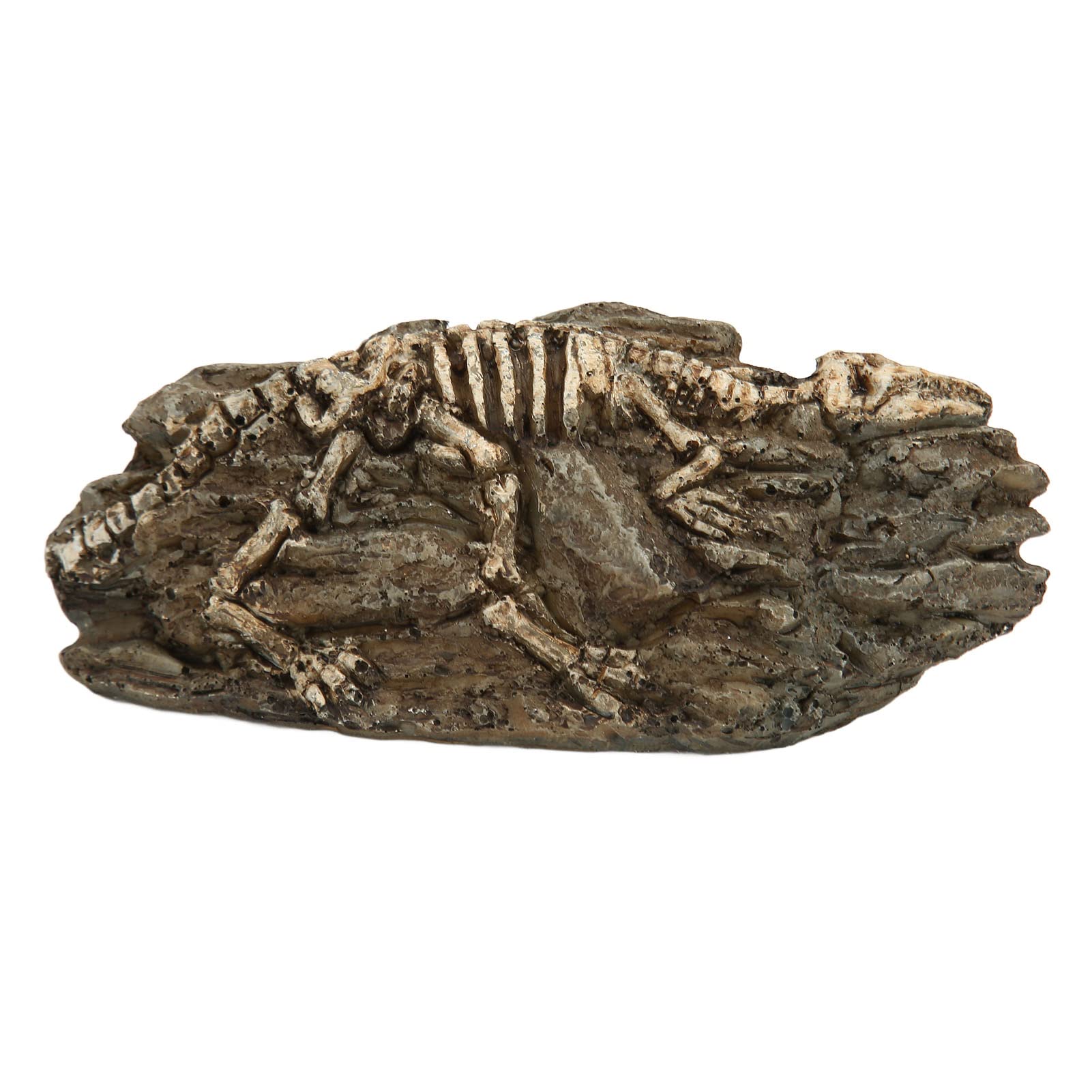 Pssopp Aquarium Decor Resin Dinosaur Fish Tank Ornament Resin Reptile Tank Ornament for Prehistoric Fish Tank Decoration