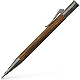 Graf von Faber-Castell - Classic Macassar Mechanical Pencil 0.7mm | Elegant macassar wood shaft with titanium PVD coating, hardness B