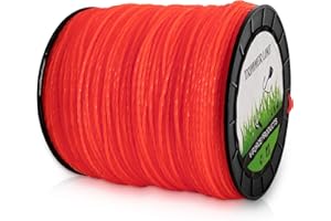 Jowlawn String Trimmer Line .095-Inch-by-1765-Foot 5lb Spool - Heavy-Duty Spiral in Cord Weed Eater Twisted String for Ego Stihl Ryobi Echo Grass Trimmers, Cordless Weed Wacker String
